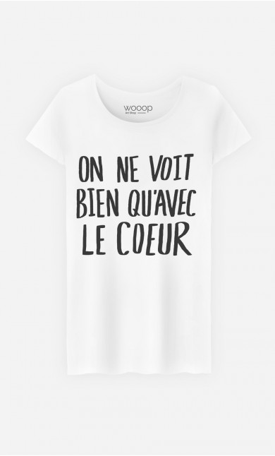 T-Shirt Cute "Avec Le Cœur"