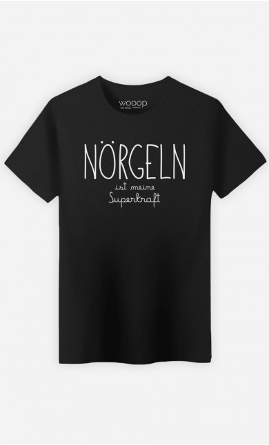 T-Shirt Schwarz Nörgeln