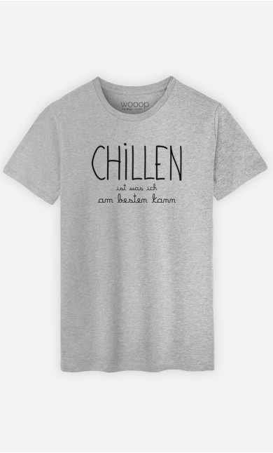 T-Shirt Grau Chillen