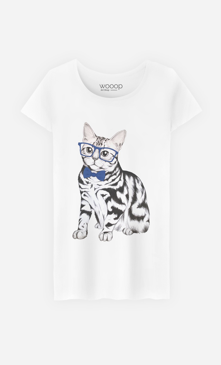 T-Shirt Hipster Cat