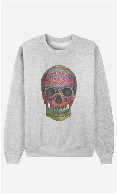 Sweatshirt Navajo Skull