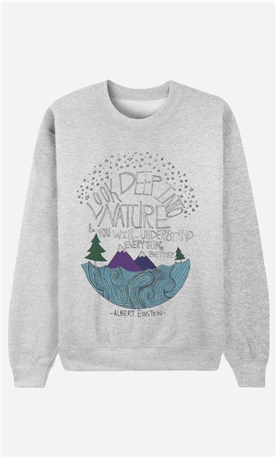Sweatshirt Deep Into Nature