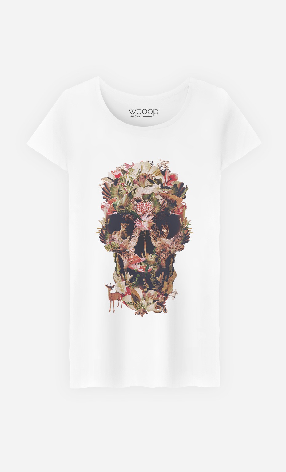 T-Shirt Jungle Skull