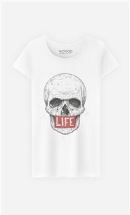 T-Shirt Skull Life