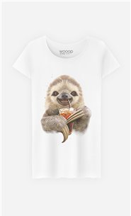 T-Shirt Sloth & Drink