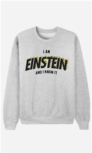 Sweatshirt I Am Einstein And I Know it