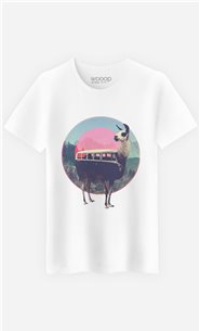 T-Shirt Llama Kombi