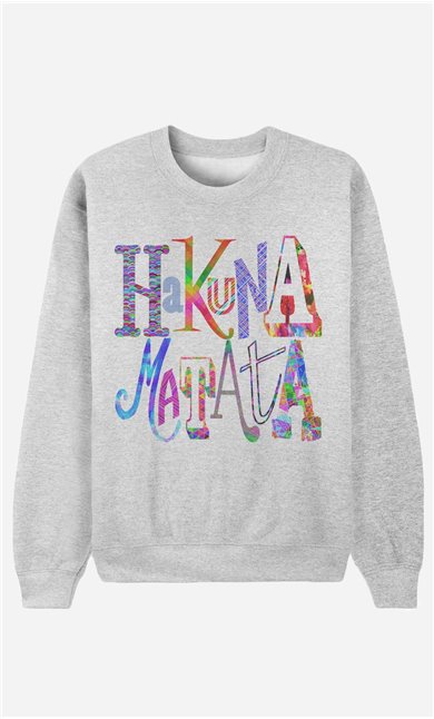 Sweatshirt Hakuna Matata Color