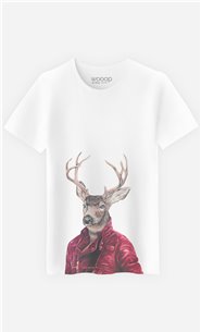 T-Shirt Red Clad Deer