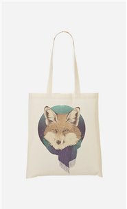 Stoffbeutel Winter Fox
