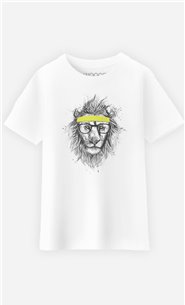 T-Shirt Hipster Lion