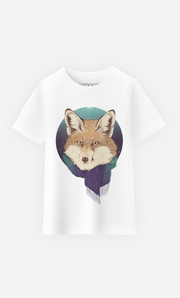 T-Shirt Winter Fox