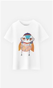 T-Shirt Bobble Hat Owl