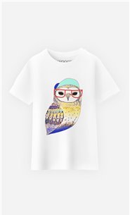 T-Shirt Hipster Owl