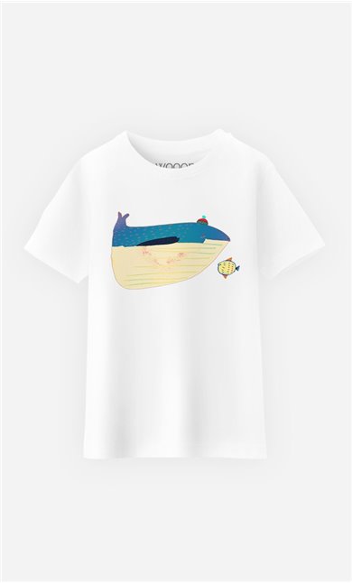 T-Shirt Whale And Fish