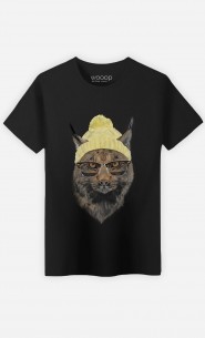 T-Shirt Geeky Cat