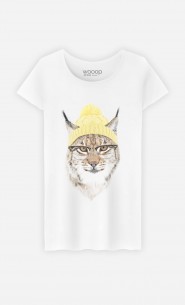 T-Shirt Geeky Cat