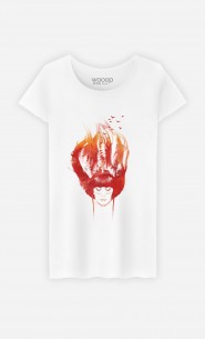 T-Shirt Burning Forest