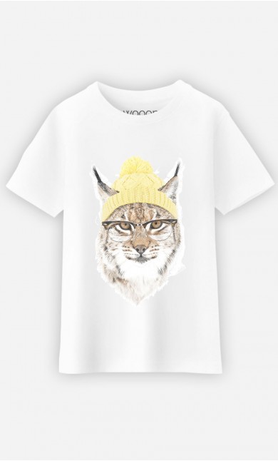 T-shirt Geeky Cat