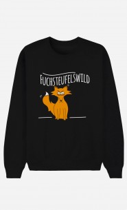 Sweatshirt Schwarz Fuchsteufelswild