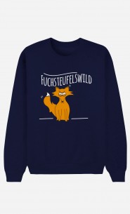Sweatshirt Blau Fuchsteufelswild