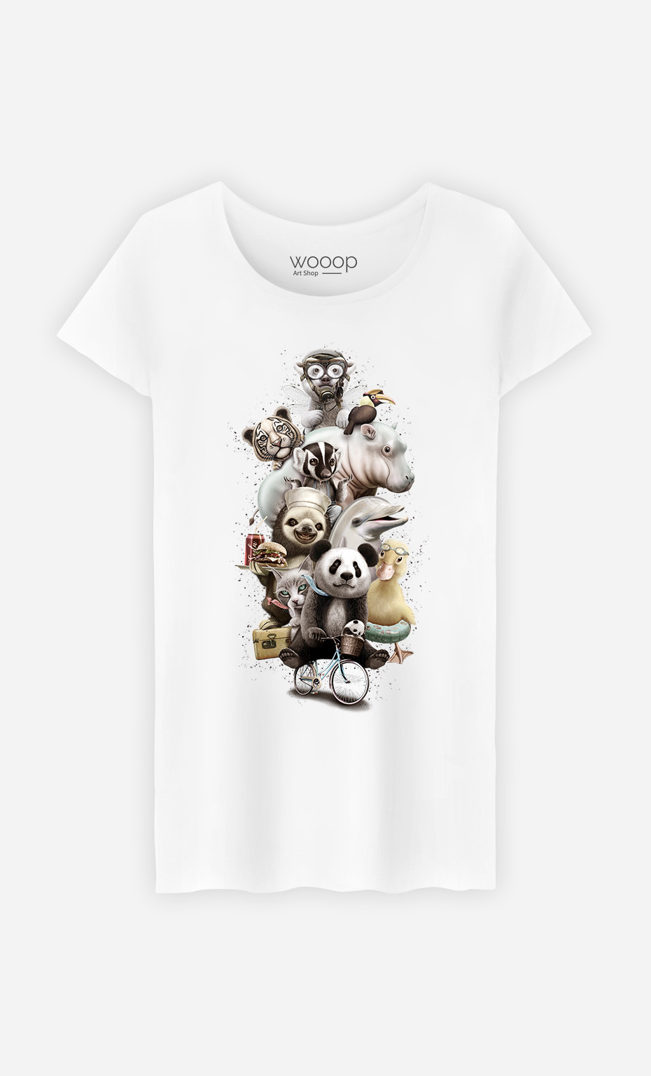 T-shirt Zoo escape