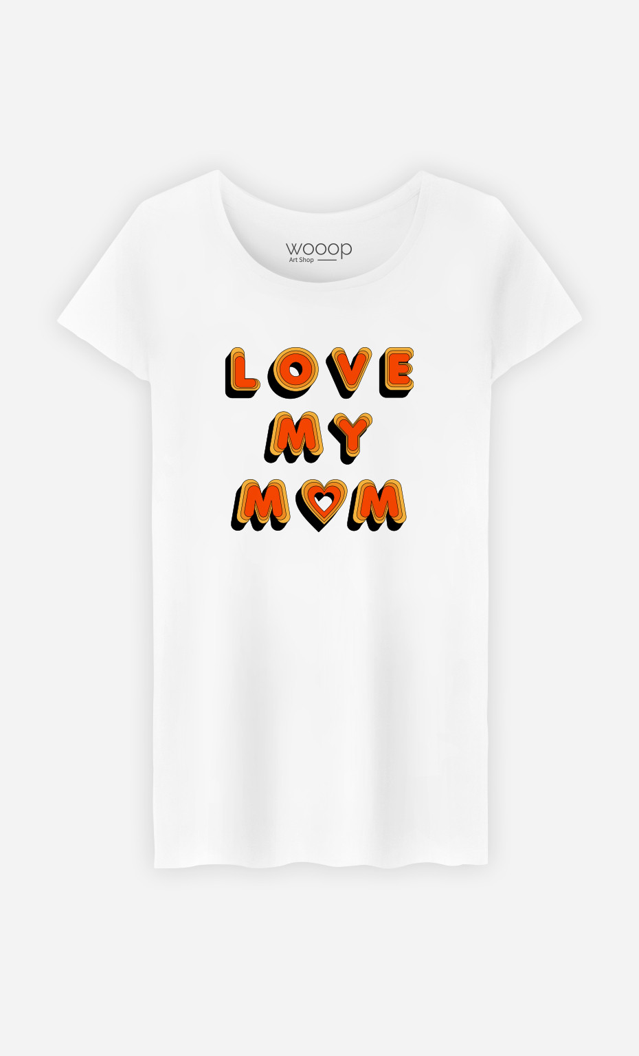 T-Shirt Damen Love My Mom
