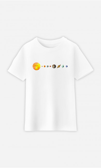 Kinder T-Shirt Solar System