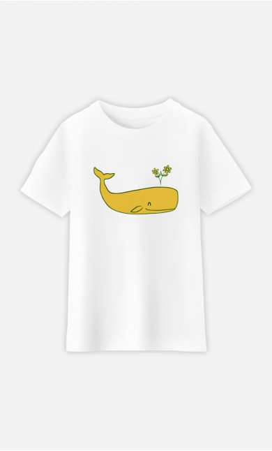 Kinder T-Shirt Peace Whale