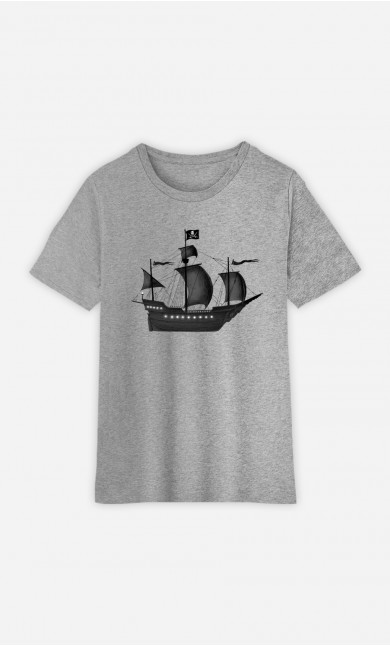 Kinder T-Shirt Pirate Ship