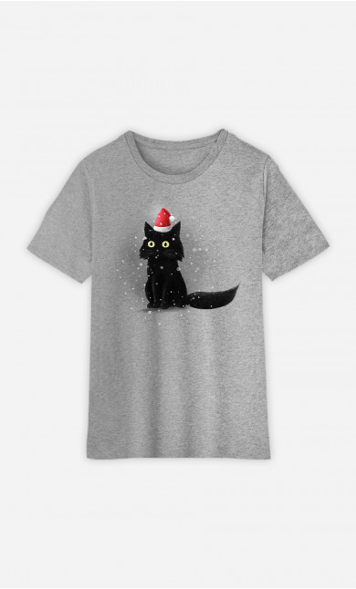 Kinder T-Shirt Christmas Cat