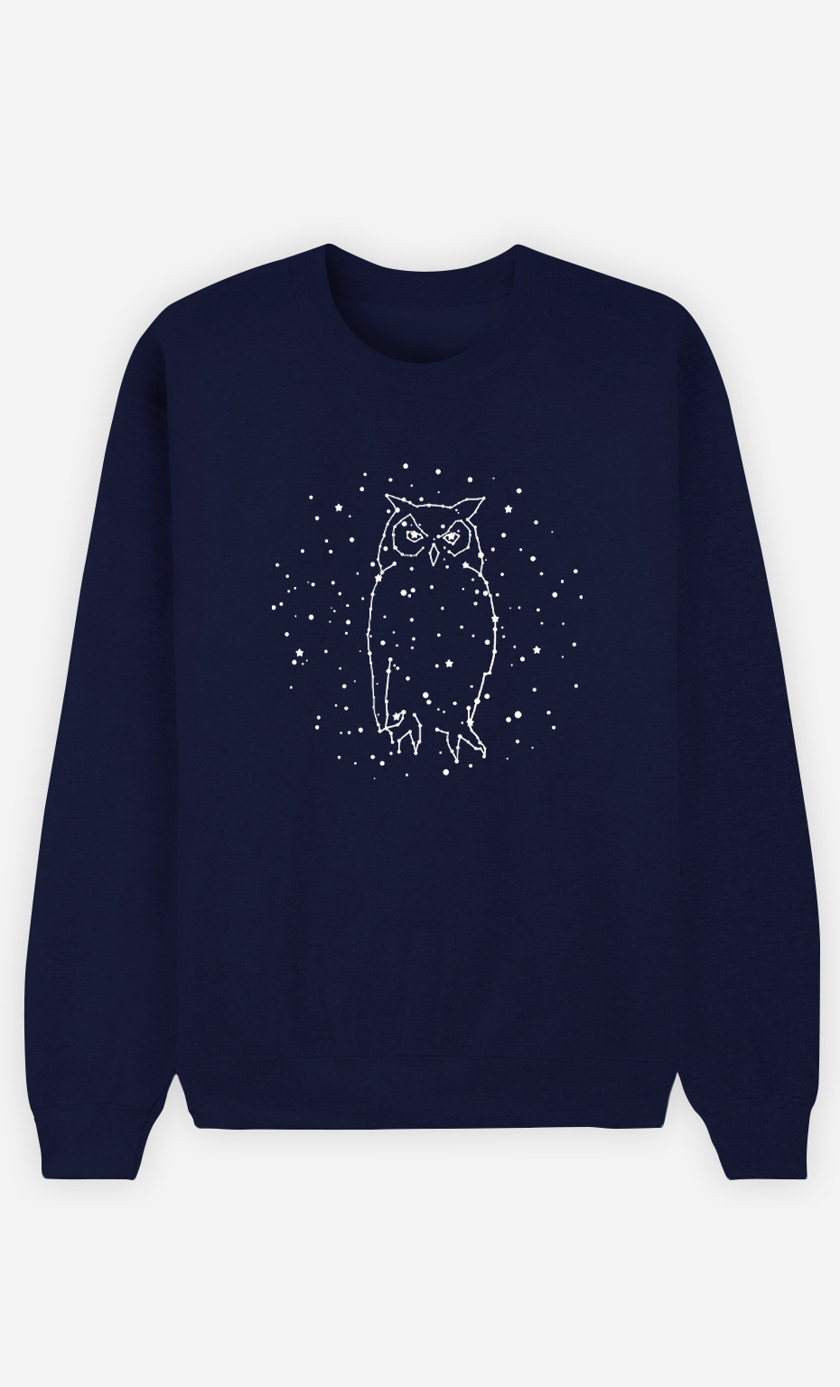 Frauen Sweatshirt Owl Constellation