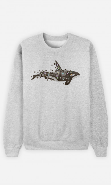 Frauen Sweatshirt Killer Whale