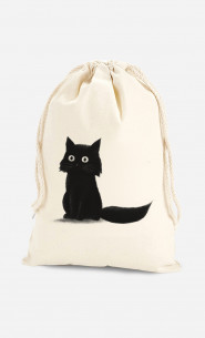 Cotton Bag Sitting Cat