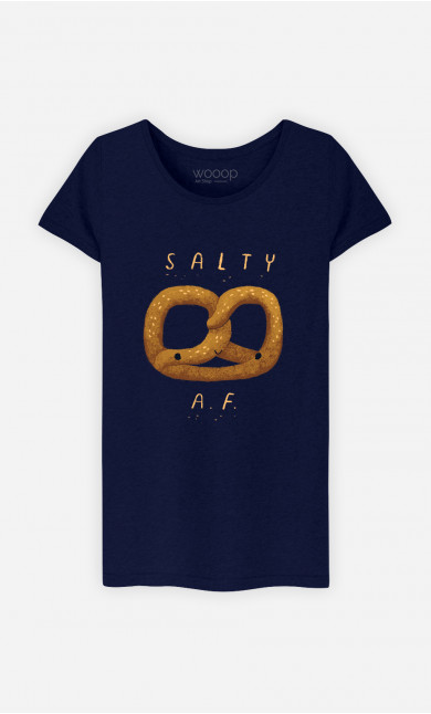 Frau T-Shirt Salty Af
