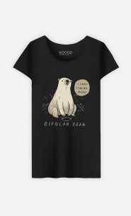 Frau T-Shirt Bipolar Bear