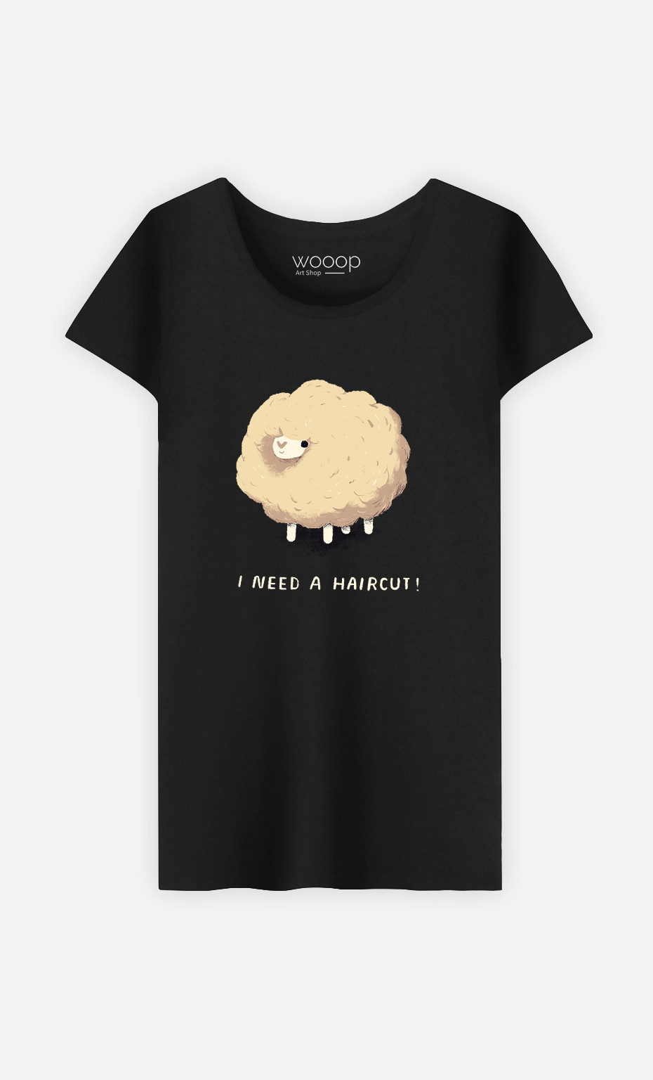 Frau T-Shirt Haircut Sheep
