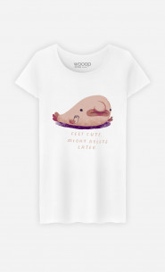 Frau T-Shirt Blobfish