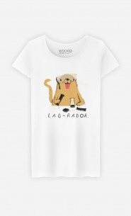 Frau T-Shirt Labrador