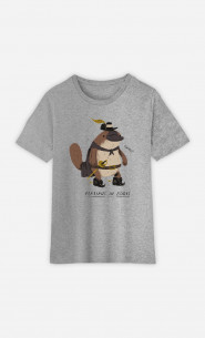 Kinder T-Shirt Platypus In Boots