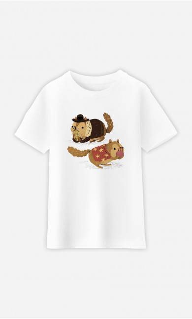 Kinder T-Shirt Chip And Dale