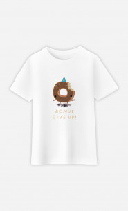 Kinder T-Shirt Donut Give Up