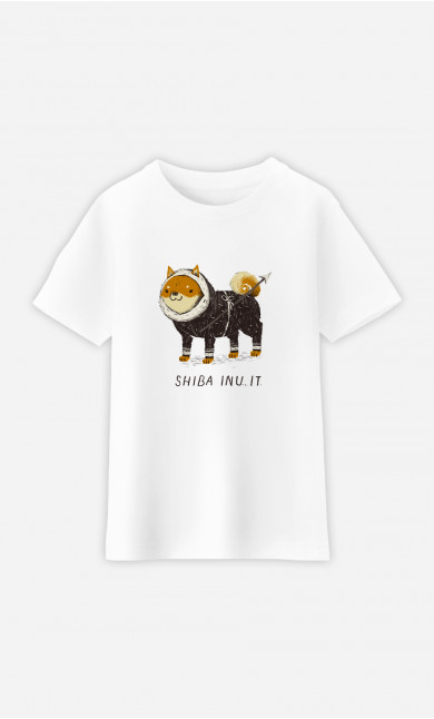 Kinder T-Shirt Shiba Inuit