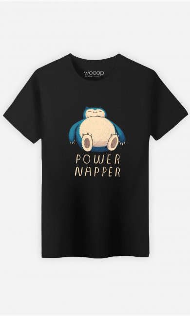 Mann T-Shirt Power Napper