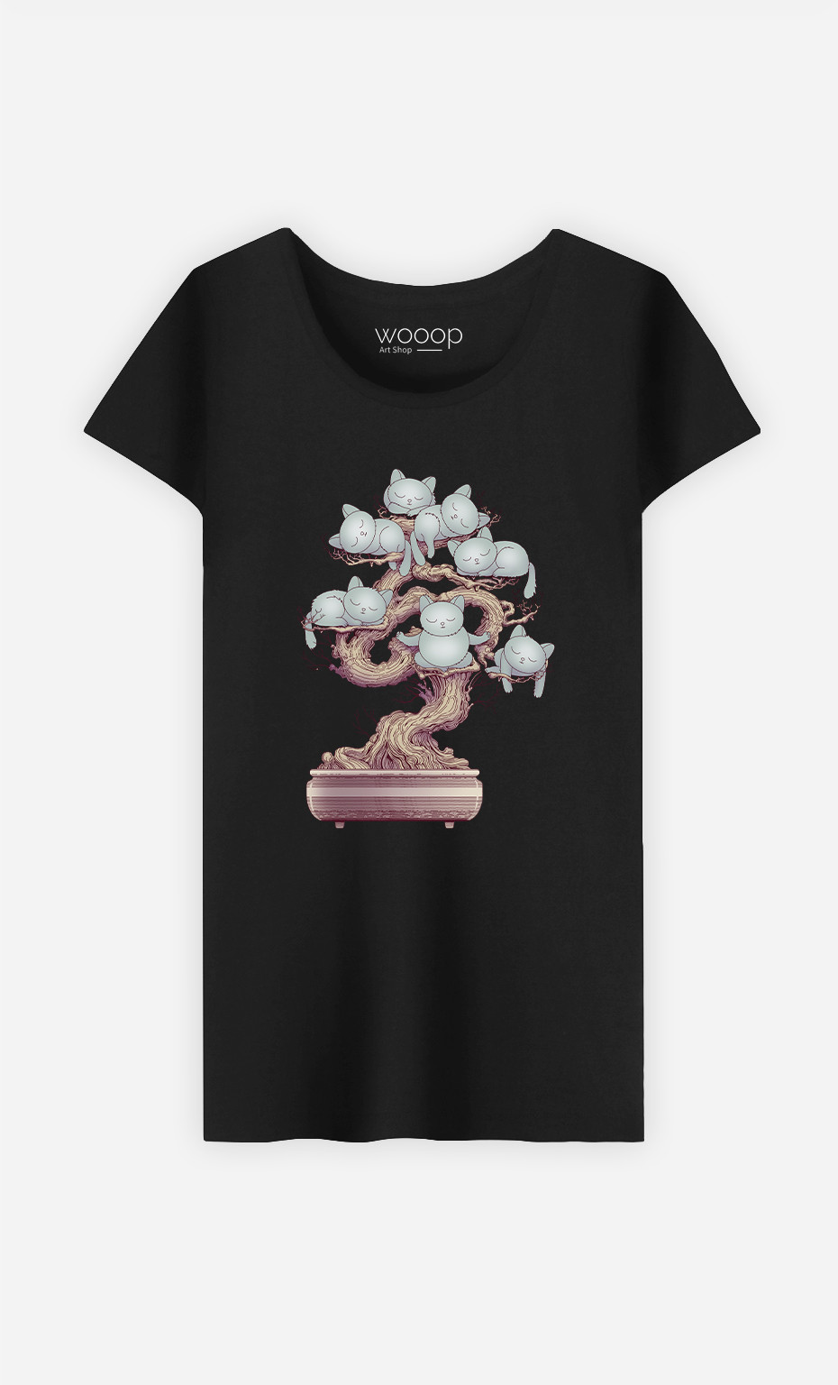 Frau T-Shirt Zen