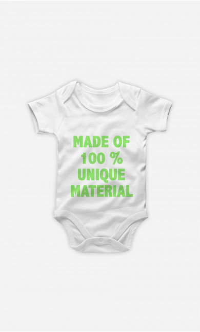 Baby Bodysuit Made Of 100% Unique Material