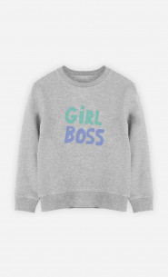 Kinder Sweatshirt Girl Boss
