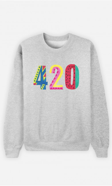 Frau Sweatshirt 420