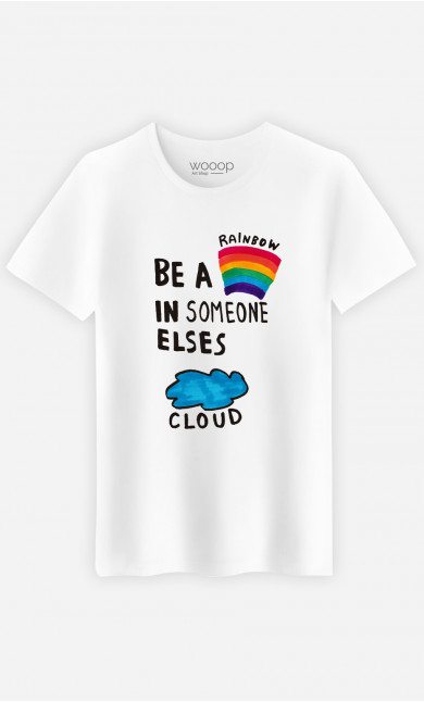 Mann T-Shirt Be A Rainbow
