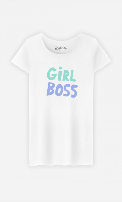 Frau T-Shirt Girl Boss